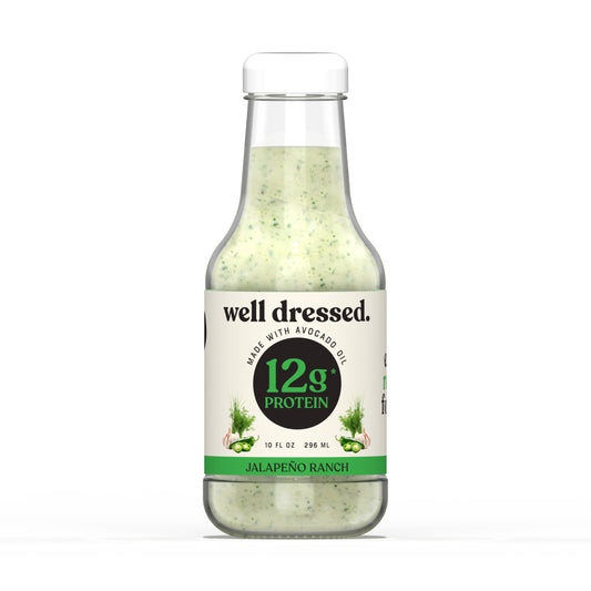 A bottle of jalapeno ranch dressing