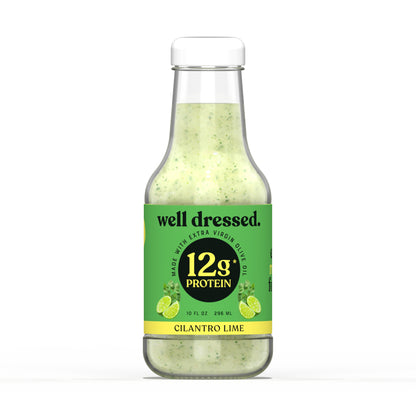 A bottle of cilantro lime dressing